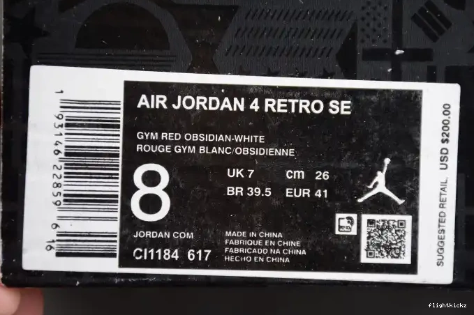 Jordan SE FIBA CI1184-617 4 Air 0613